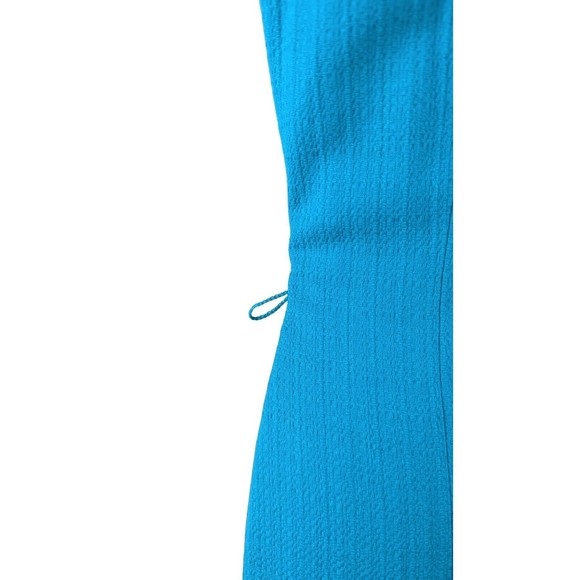 Classiques Entier Aqua Blue Sheath Dress Turquoise Sleeveless Lined S 6 - Picture 3 of 6